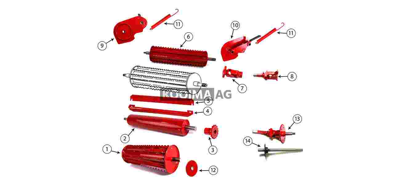 782 Feed Roll Assembly