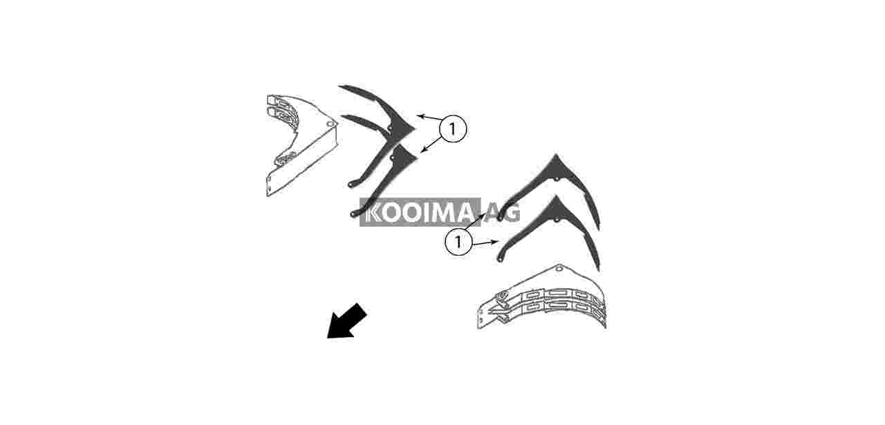 Orbis 750 Stripper Guide Bars
