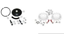 Schematic for 330, 684 Small Drum Rotary Assembly