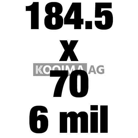 184 5x70 6mil