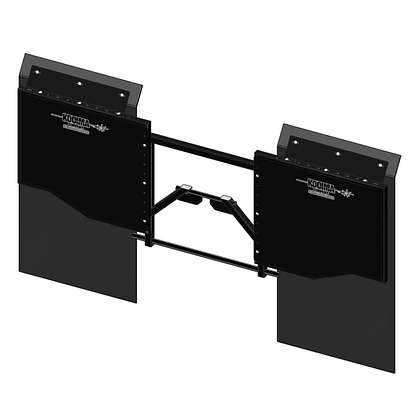 KMFS Single Tire Mud Flap black