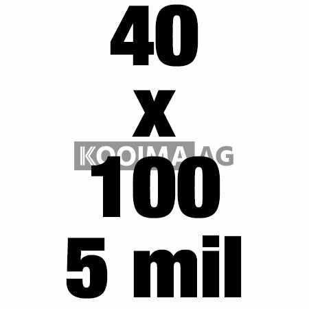 40x100 5mil