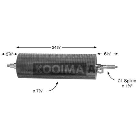 K230 DC Dual Cut KP Roll