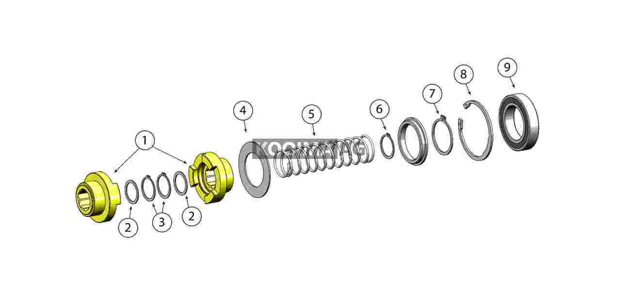 360plus 375plus 690 698 Coupler Assembly