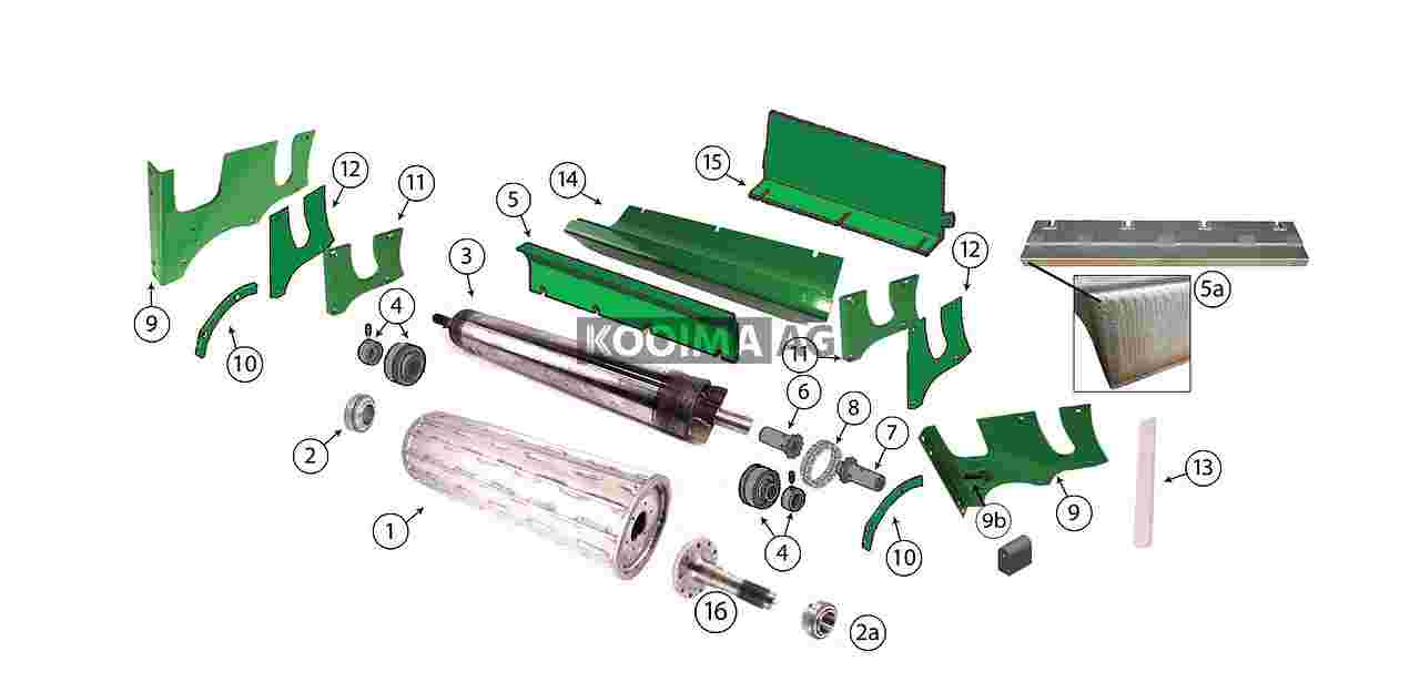 7700 7750 7780 7800 7850 7950 7980 Lower Feed Rolls