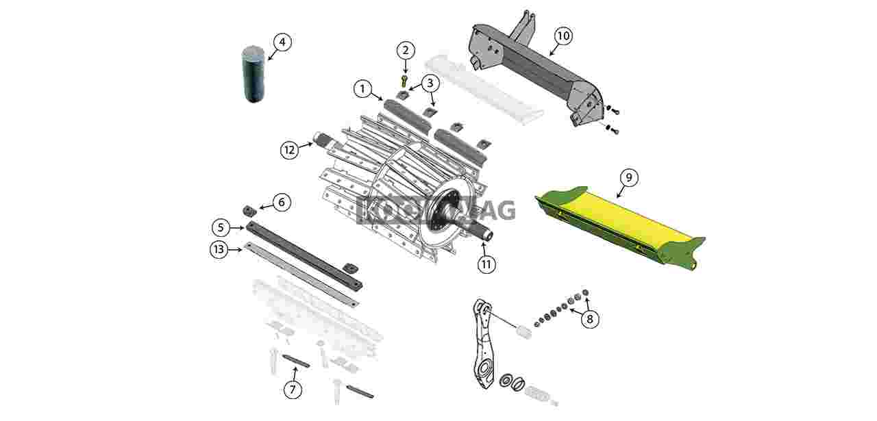 498 Cutterhead Assembly