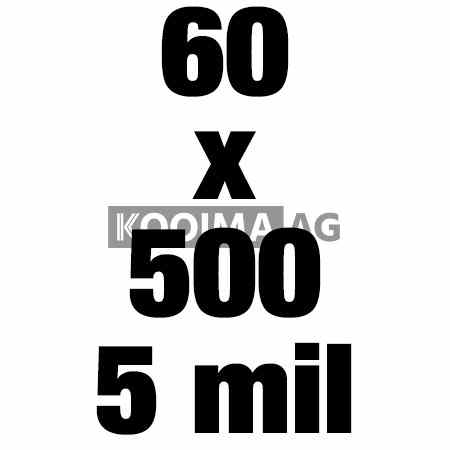 60x500 5mil