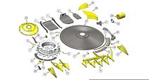 Schematic for 770 Rotary Head Assembly