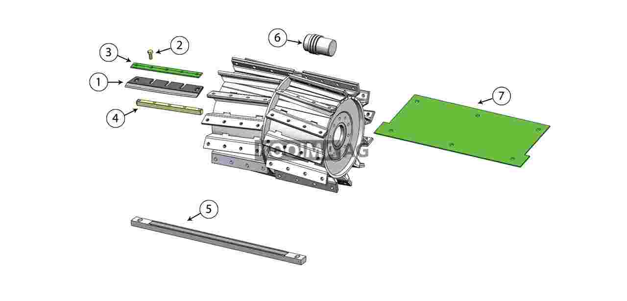 650 Cutterhead Assembly