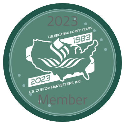 2023 US Custom Harvesters Badge