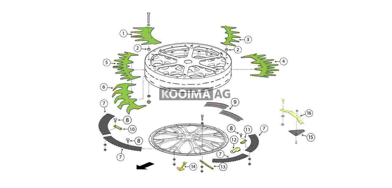 Orbis 600 750 Large Drum Assembly new