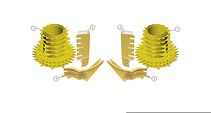 Schematic for Feeding Drum, Drum Scraper & Crop Guide