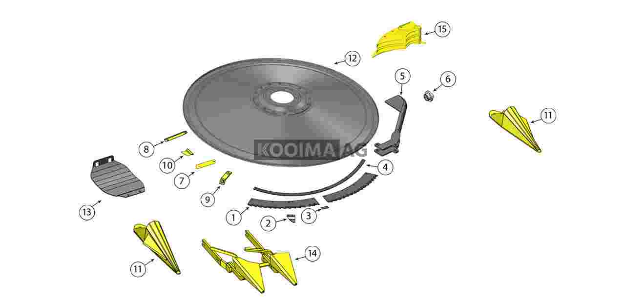 772 Large Drum Rotary Head Assembly
