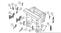 Schematic for 491, 492 & 496 Feedroll Side Plates