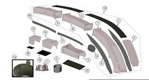 Schematic for 492, 493 Spout Assembly