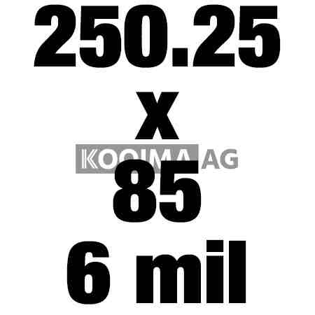 250 25x85 6mil