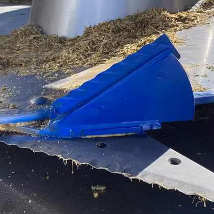 Bale Slicer Installed