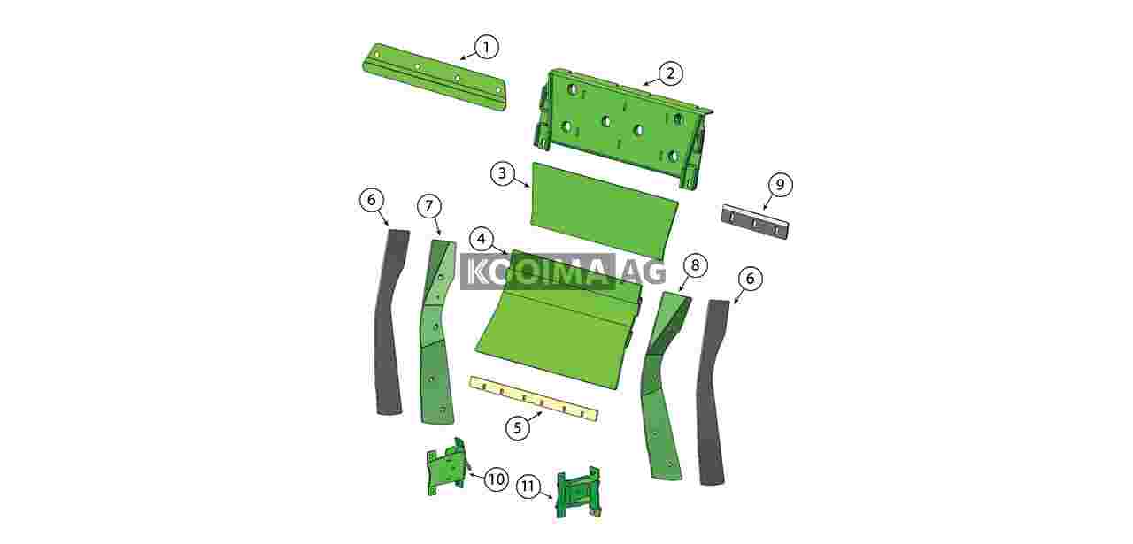 8600 Narrow Blower Housing Assembly 3