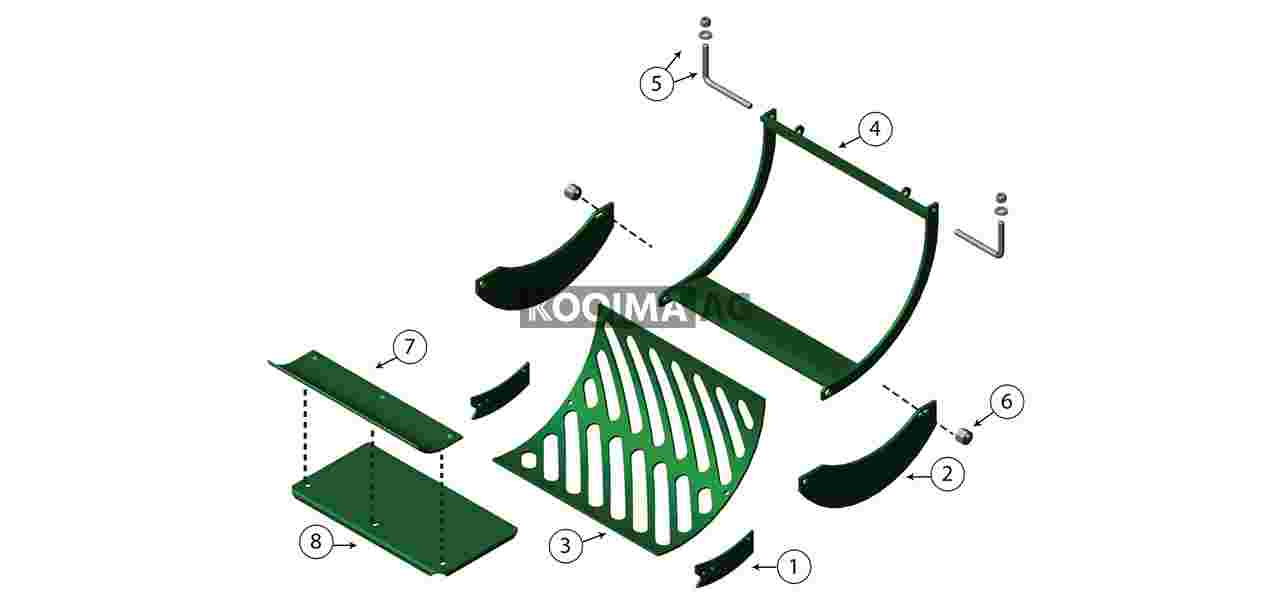 5200-5400-5440-5460-5720-5730-5820-5830-Recutter-Screen-Assembly