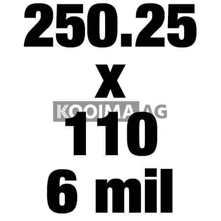 250 25x110 6mil