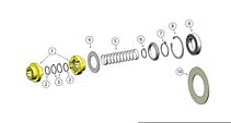 Schematic for 686, 688 Coupler Assembly