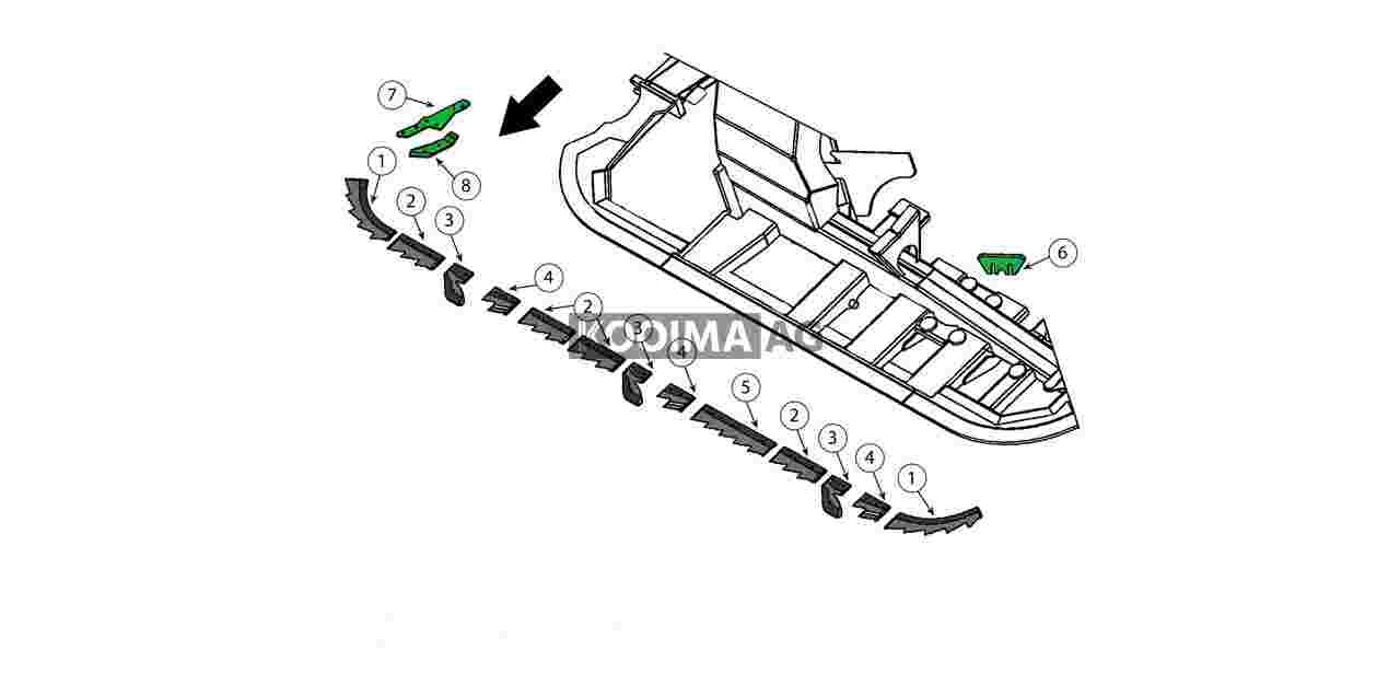 750 903 1053 600 3 750 3 900 3 600 3 FP 750 3 FP Bottom Knives Assembly