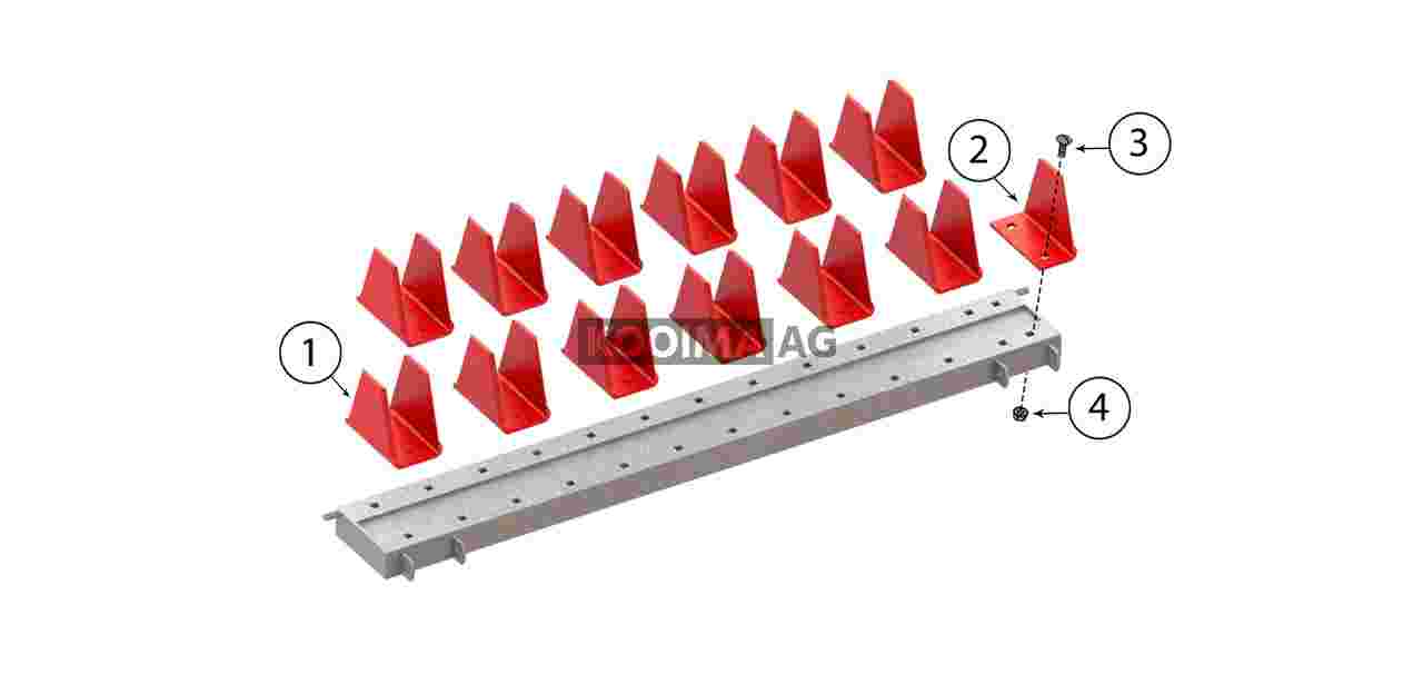 Stationary Chopper Knife Assembly
